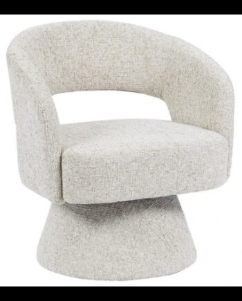 Josh Loungestol Med Drejefod Chenille H79 Taupe