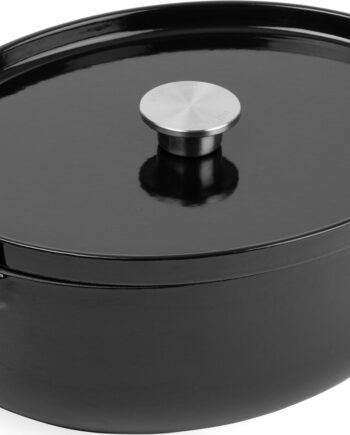 Kitchenaid Oval Casserole Onyx Black 30cm
