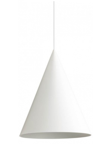 Konos Loftlampe Aluminium ø35 E27 Mat Hvid