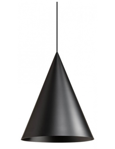 Konos Loftlampe Aluminium ø35 E27 Mat Sort