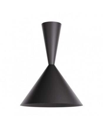 Konos Loftlampe Aluminium ø60 E27 Mat Sort