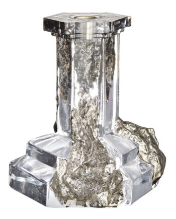 Kosta Boda Rocky Baroque Lysestage 175 Glozzy Glaze