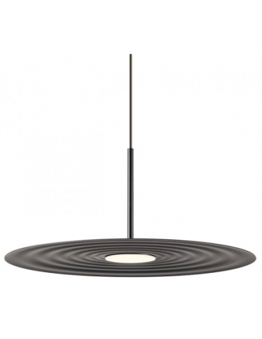 Lake Loftlampe Aluminium ø50 13w Led Mat Sort