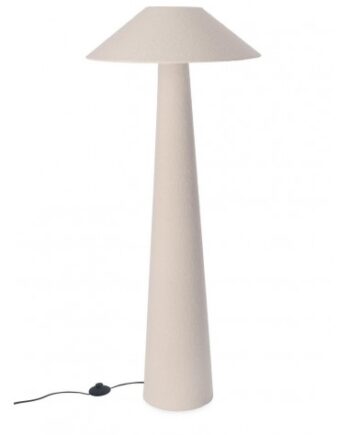 Lamki Gulvlampe Boucl E27 H120 Creme