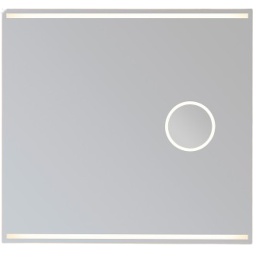 Loevschall Focus Spejl Med Lys 80x75