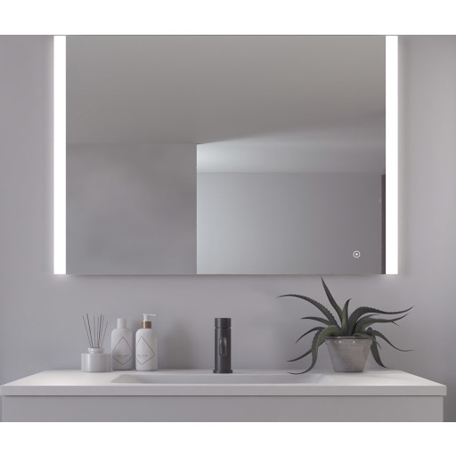 Loevschall Vega Spejl Med Lys 100x70