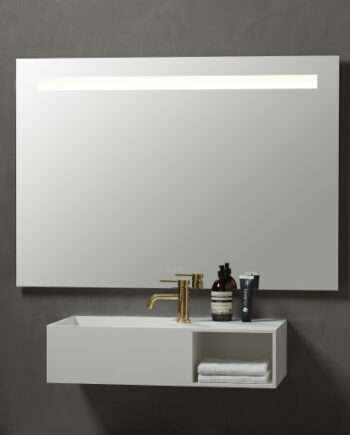 Loevschall Venice Spejl Med Lys 120x85