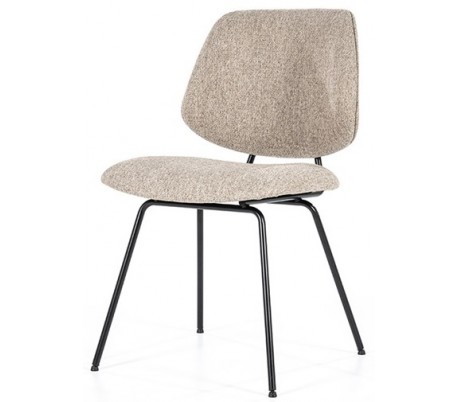 Lynn Spisebordsstol Polyester H82 Sort Beige