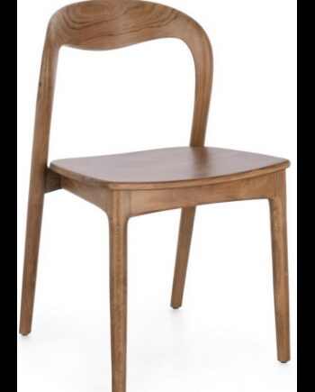 Miley Spisebordsstol Teak Træ H82 Brun