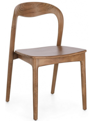 Miley Spisebordsstol Teak Træ H82 Brun