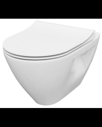Mille Væghængt Toilet D50 Blank Hvid