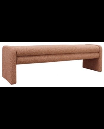 Neil Bænk Boucl B160 Meleret Terracotta