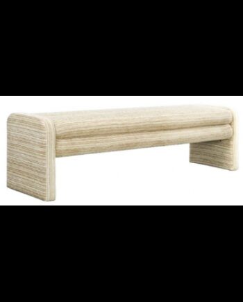 Neil Bænk Chenille B160 Meleret Beige Brun