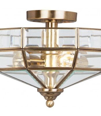 Old Park Loftlampe ø33 E27 Antik Messing