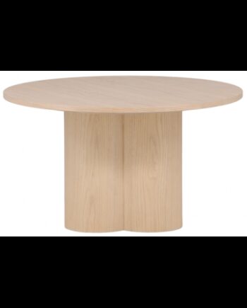 Oli Sofabord Mdf H45 ø80 Hvidpigmenteret