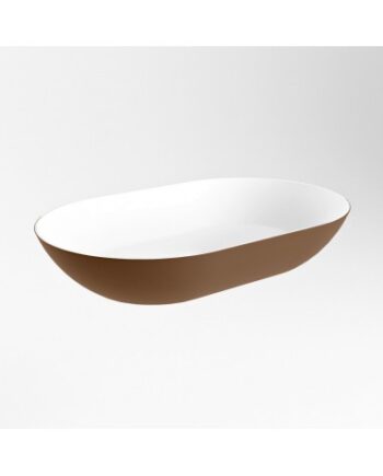 Onni Håndvask Solid Surface Talkum Rustbrun