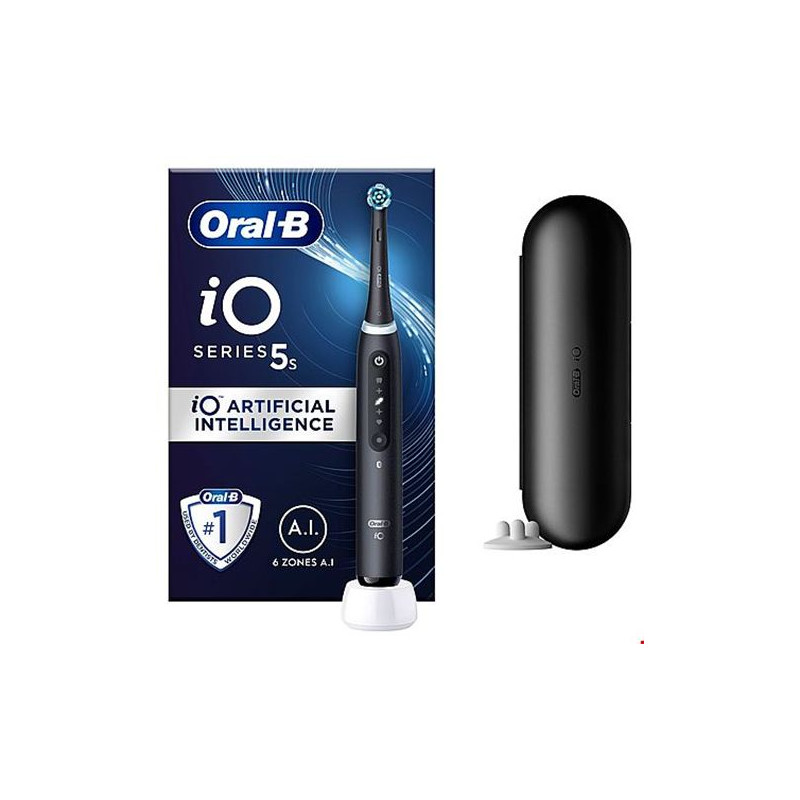 Oral Io5s Matt Black Tandbørste