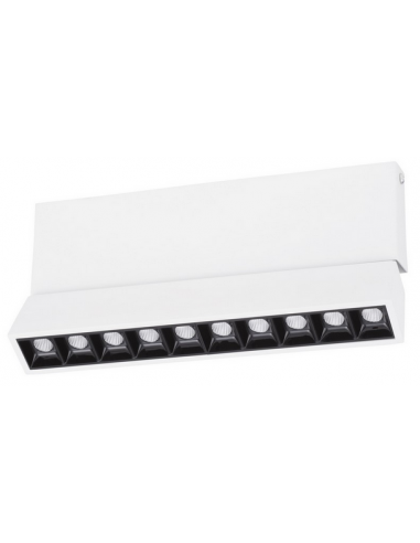 Pad Påbygningsspot Aluminium 15w Led Mat Hvid