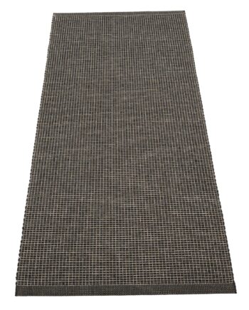 Pappelina Emm Gulvtæppe 180x70 Black Linen