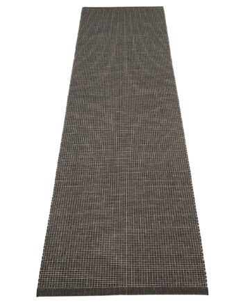 Pappelina Emm Gulvtæppe 300x70 Black Linen