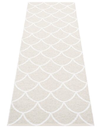 Pappelina Gulvtæppe Kotte 225 Fossil Grey White