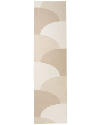 Pappelina Hill Tæppe 70x270 Beige Creme Vanilla