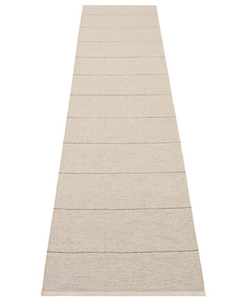 Pappelina Lea Gulvtæppe 300  Linen Pine Vanilla