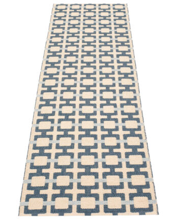 Pappelina Tom Gulvtæppe 240 Ocean Blue Cream Fog