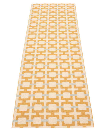 Pappelina Tom Gulvtæppe 240 Ochre Cream Sage