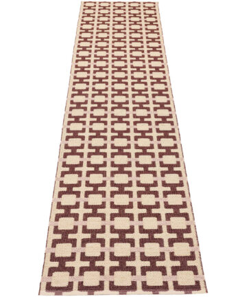 Pappelina Tom Gulvtæppe 300 Burgundy Cream Rose