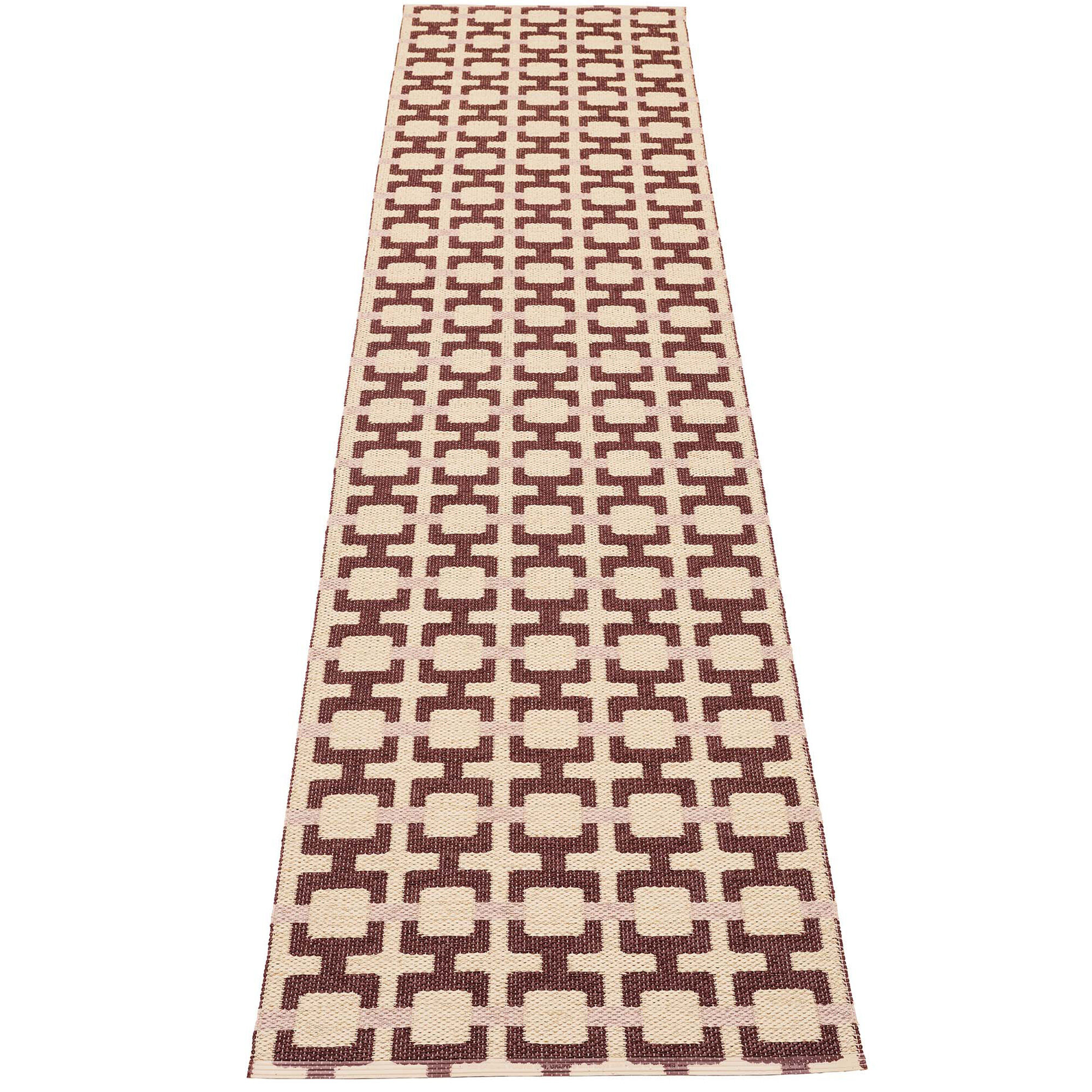 Pappelina Tom Gulvtæppe 300 Burgundy Cream Rose