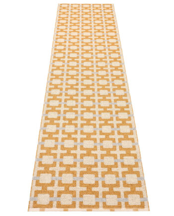 Pappelina Tom Gulvtæppe 300 Ochre Cream Sage