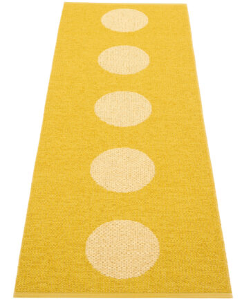 Pappelina Vera Pop Tæppe 70x200 Mustard Gul