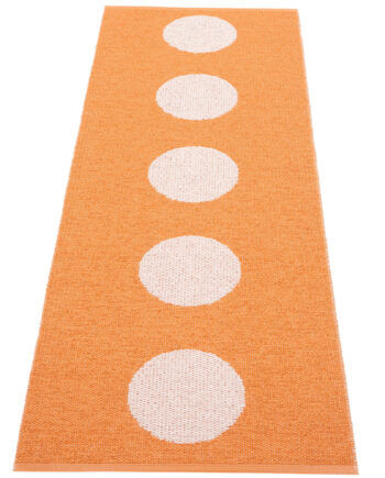 Pappelina Vera Pop Tæppe 70x200 Orange Pink