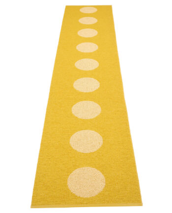 Pappelina Vera Pop Tæppe 70x360 Mustard Gul