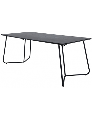 Petra Spisebord Stål Mdf 190 Sort
