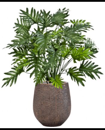 Sammenplantning Med Krukke Kunstig Philodendron Plante H110