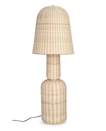 Sikkim Gulvlampe Rattan E27 H128 Natur