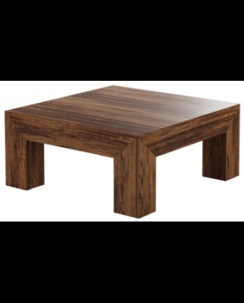 Sofabord Mdf 100 100 Brun Træstruktur