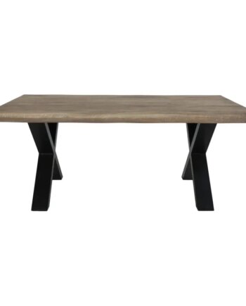 Sofabord Smoked Olieret Med Bølget Kant 120x70xh50 2101560