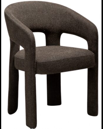 Splendor Spisebordsstol Boucl Polyester H79 Brun