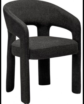 Splendor Spisebordsstol Boucl Polyester H79 Sort