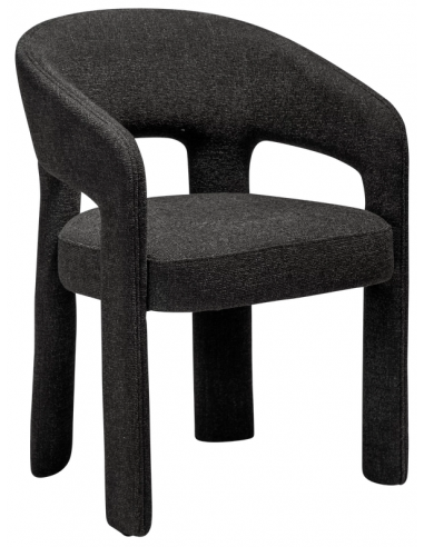 Splendor Spisebordsstol Boucl Polyester H79 Sort