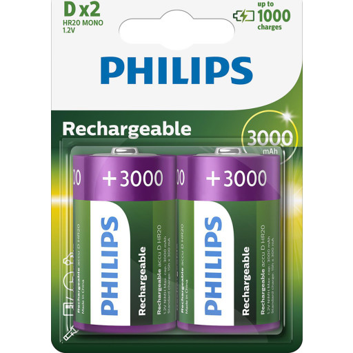 Stk Philips Genopladelige Batterier Stk