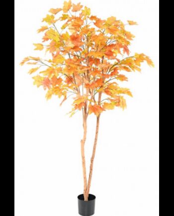Stort Kunstigt Træ H240 Orange
