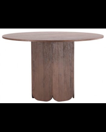 Tek Rundt Spisebord Mdf ø120 Mokka