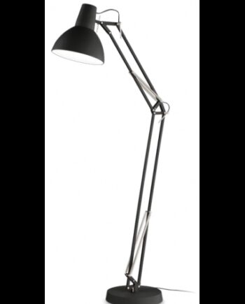 Wally Gulvlampe Metal H160 E27 Sort
