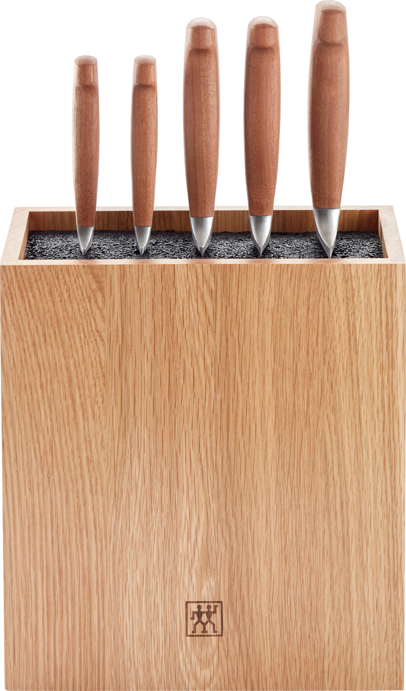 Zwilling Vier Sterne Wood Knivblok Sæt Brun
