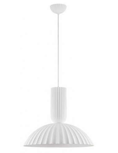Ammos Loftlampe Gips ø50 E27 Hvid