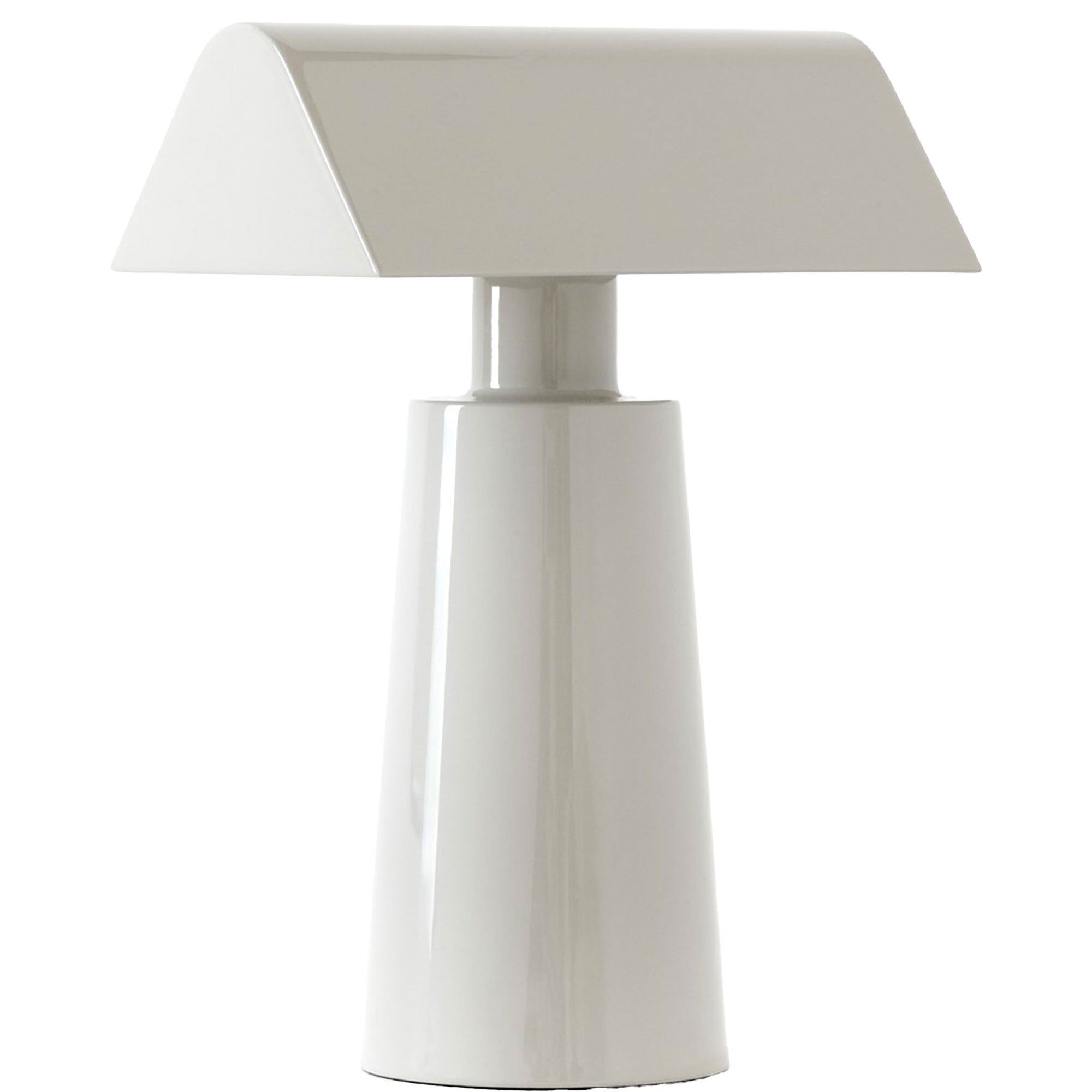 Andtradition Amptradition Caret Mf1 Bærbar Lampe Silk Grey